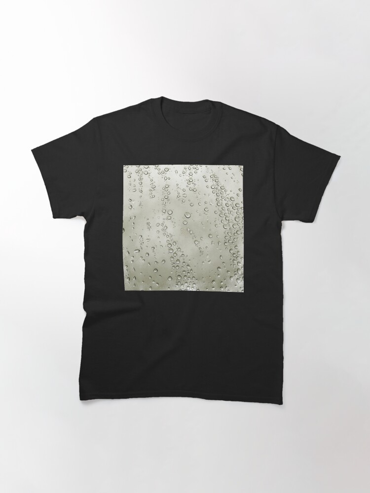 Thumbnail 3 of 7, Classic T-Shirt, Drops on Glass designed and sold by OneDayArt.