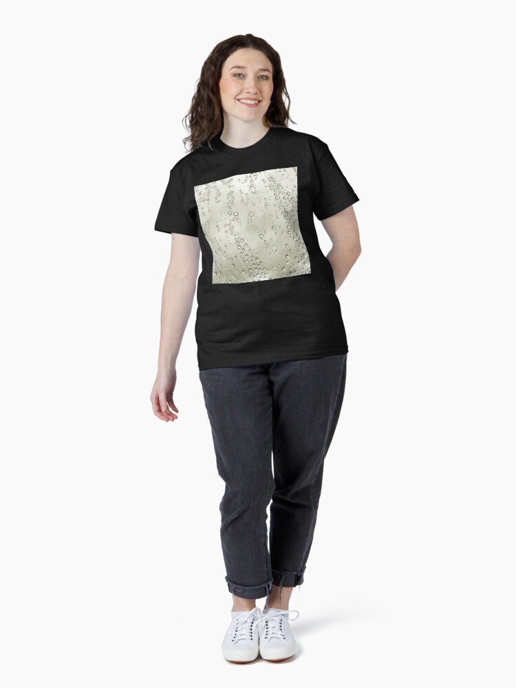 Thumbnail 4 of 7, Classic T-Shirt, Drops on Glass designed and sold by OneDayArt.