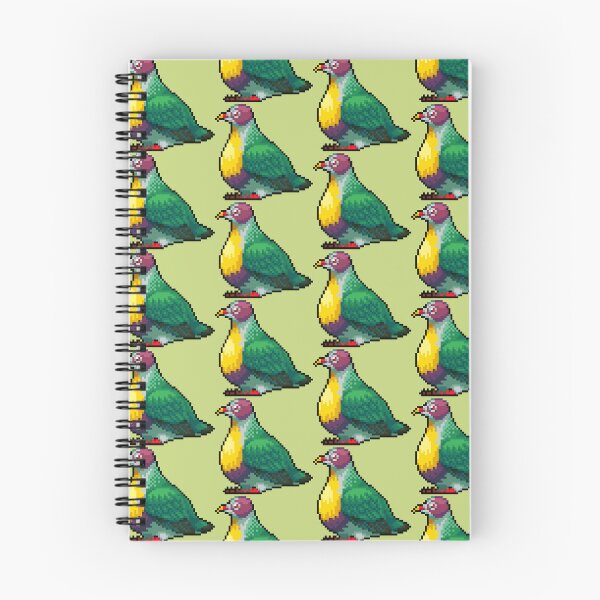 Item preview, pixel yellow breasted fruit dove designed and sold by Shalmons.
