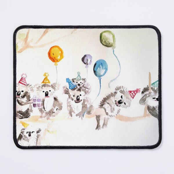 Item preview, Koala Watercolor Painting, The Koalas Birthday Party! designed and sold by Sarah  Rajkotwala.