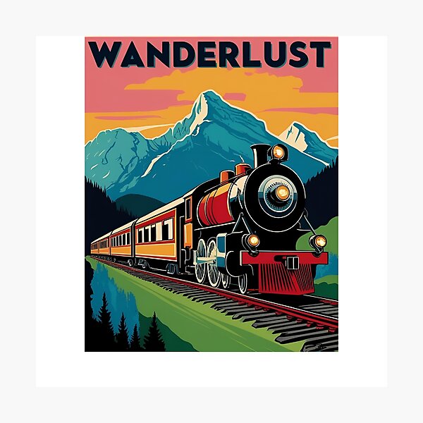 Item preview, Wanderlust designed and sold by Rue Market.