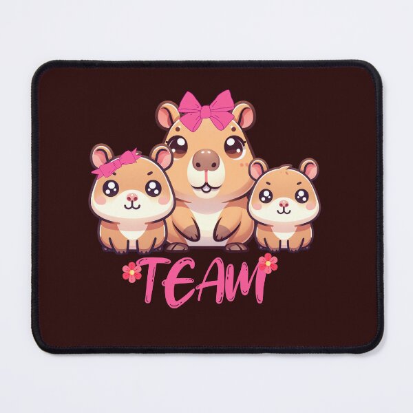 Item preview, cute capibara team designed and sold by cbrcreatortees.