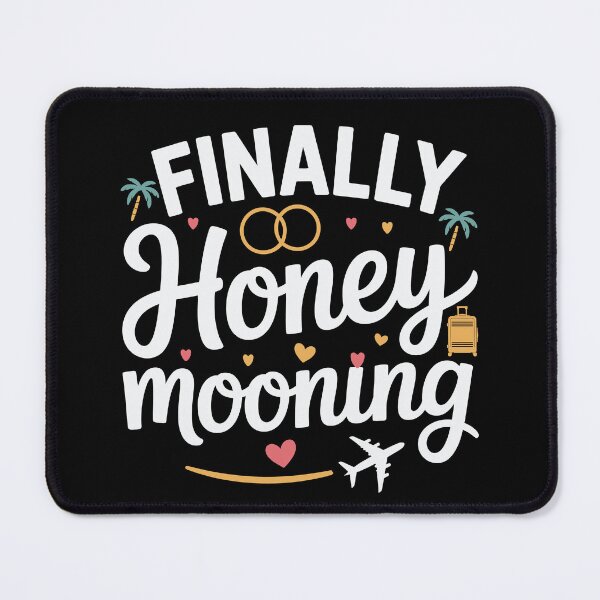 Item preview, Finally Honeymooning Married Vacation Vibes designed and sold by tmerchtrends.