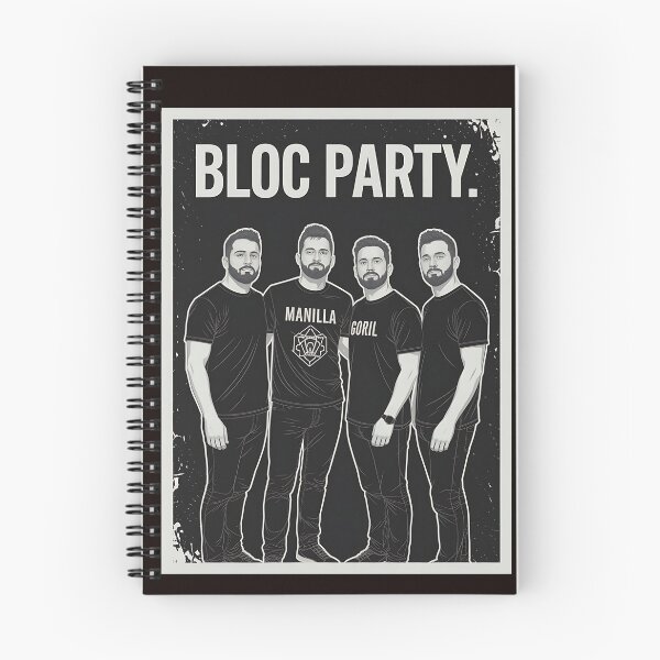 Aperçu de l'œuvre Bloc Party Band créée et vendue par 19pisces.