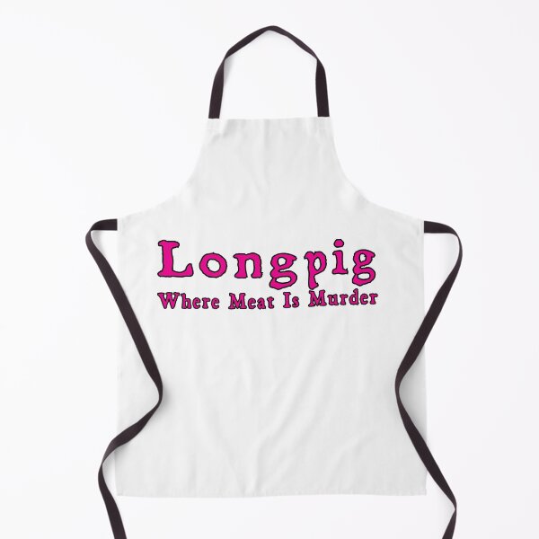Item preview, Longpig Meat is Murder Pink designed and sold by Gregorious The Shop.