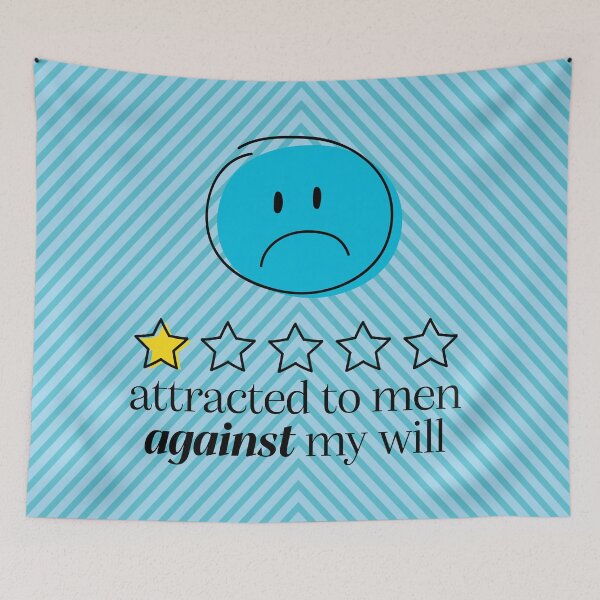 Item preview, Attracted To Men Against My Will designed and sold by EverAfterCC.