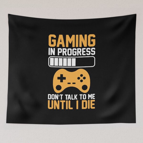 Item preview, Gaming in Progress Classic Retro Gamer Art designed and sold by Back2Collage.
