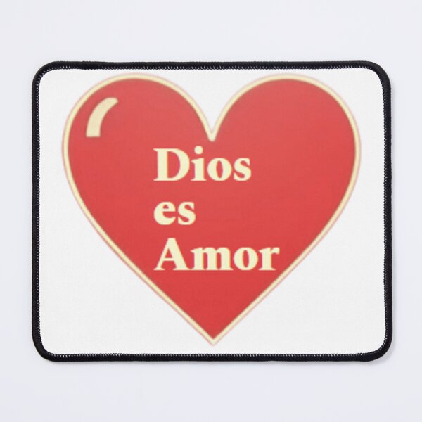 Vista previa del artículo con la obra «Dios es amor», diseñado y vendido por HAVVDEMS-shop.
