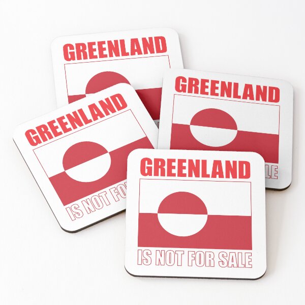 Item preview, Greenland is NOT for Sale – Proud Greenlandic Flag Design – Trump Annexation Rejected – Greenland Independence – Patriotic Greenland Merch designed and sold by Prints-N-Tees.