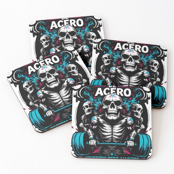 Item preview, Calaveras de Acero – Deadlifting Like Legends designed and sold by BeamiCreations.