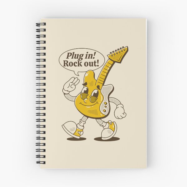 Item preview, Plug in! Rock out!. Electric guitar character designed and sold by adipra.