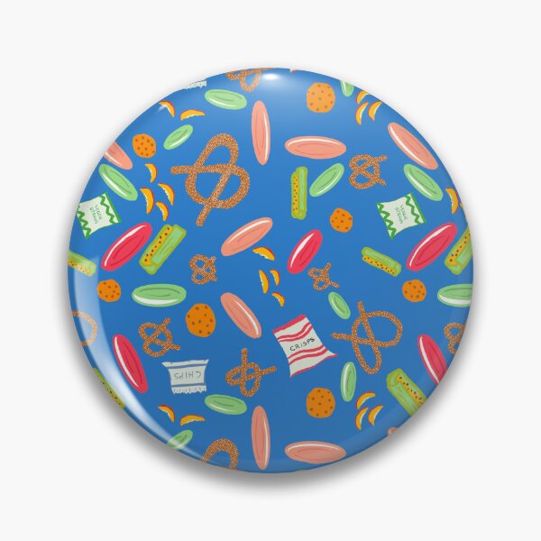 Artikelvorschau, Snacking All Night Long Blau entworfen und verkauft von yvonnezstudios.
