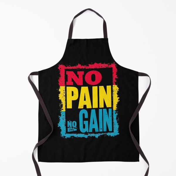 Item preview, No pain no gain motivation designed and sold by Fab-Haven.