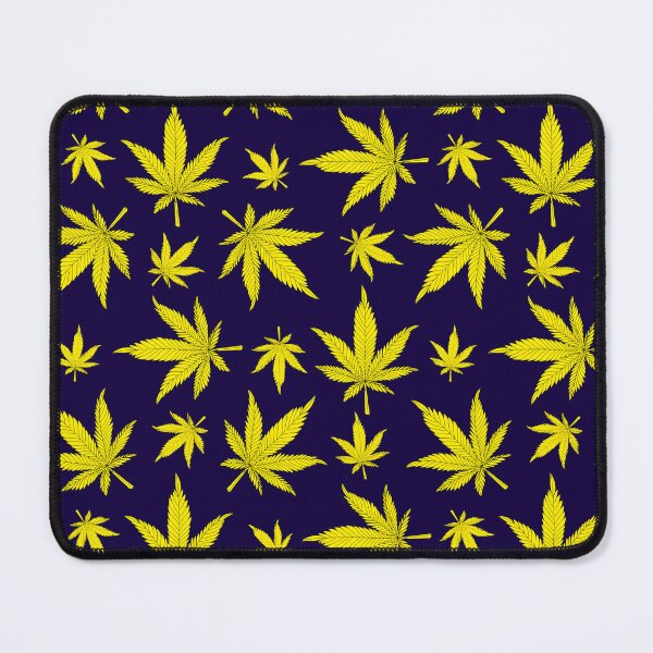 Item preview, Blue Pattern with Cannabis Leaf designed and sold by Sweetvoilet.