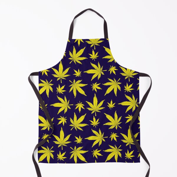 Item preview, Blue Pattern with Cannabis Leaf designed and sold by Sweetvoilet.