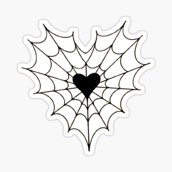 Item preview, Heart Spider Web Version Two designed and sold by g0th-gh0st.