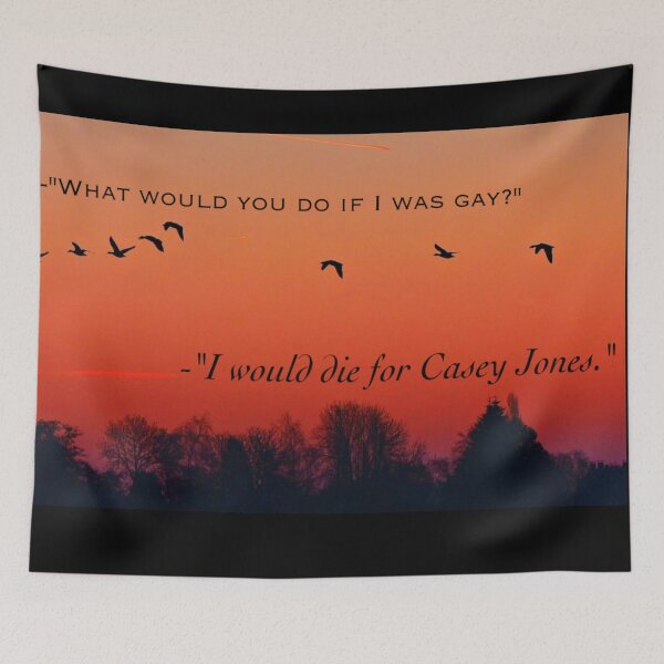Item preview, Casey Jones Inspirational Quote designed and sold by RichieTozier927.