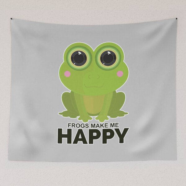 Item preview, Frogs Make Me Happy designed and sold by Adamzworld.
