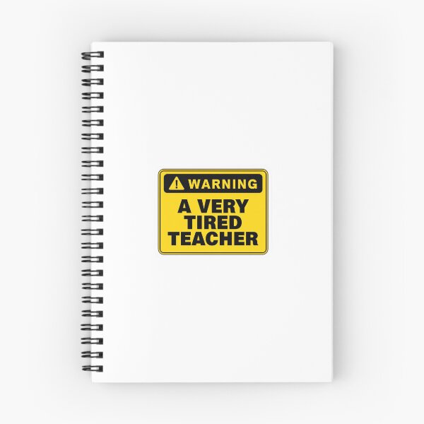 Item preview, Very Tired Teacher designed and sold by Sarah Ferree.