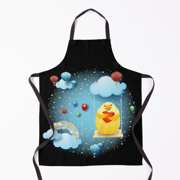 Item preview, Chick in love over a swing designed and sold by LuisaVenturoli.