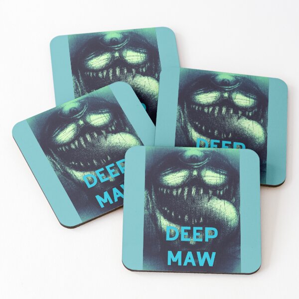 Item preview, Deep Maw – Cold Surreal Horror in Blue Tones designed and sold by Anomaly Effect.