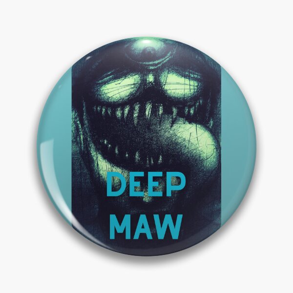 Item preview, Deep Maw – Cold Surreal Horror in Blue Tones designed and sold by Anomaly Effect.