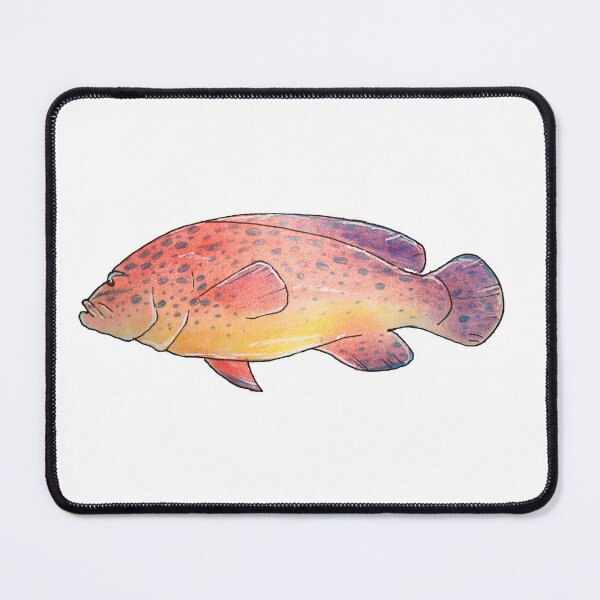 Item preview, Blue Spotted Sea Bass designed and sold by sirenvulture.