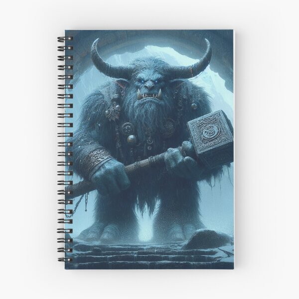 Item preview, Troll Standing Guard: The Frozen Sentinel designed and sold by Rikr65-TrollArt.