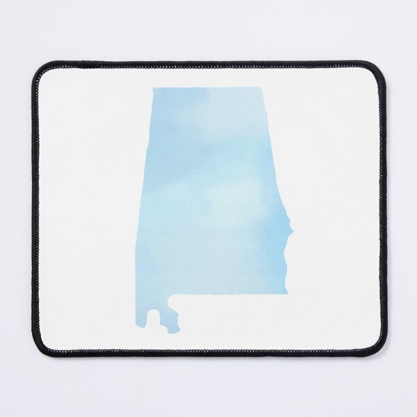 Item preview, Light Blue Watercolor State - Alabama  designed and sold by lyndseymakesstufflol.
