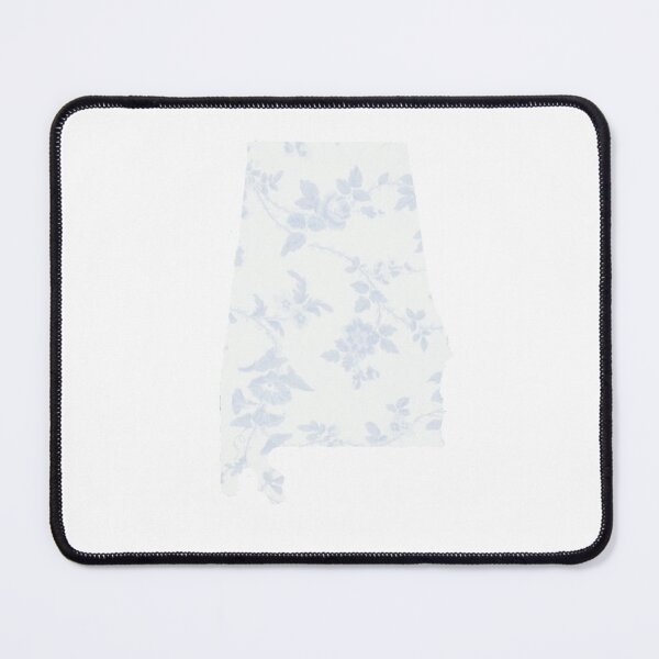 Item preview, Light Blue Floral State - Alabama designed and sold by lyndseymakesstufflol.