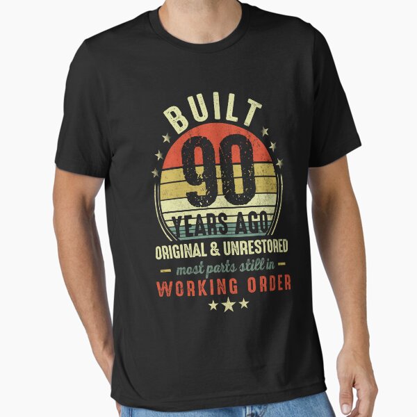 Item preview, Built 90 Years Ago - All Parts Original Gifts 90th Birthday designed and sold by FernaRoje.