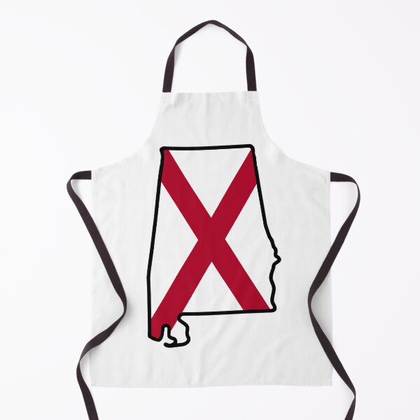 Item preview, Alabama State Flag Background with Outline designed and sold by lyndseymakesstufflol.