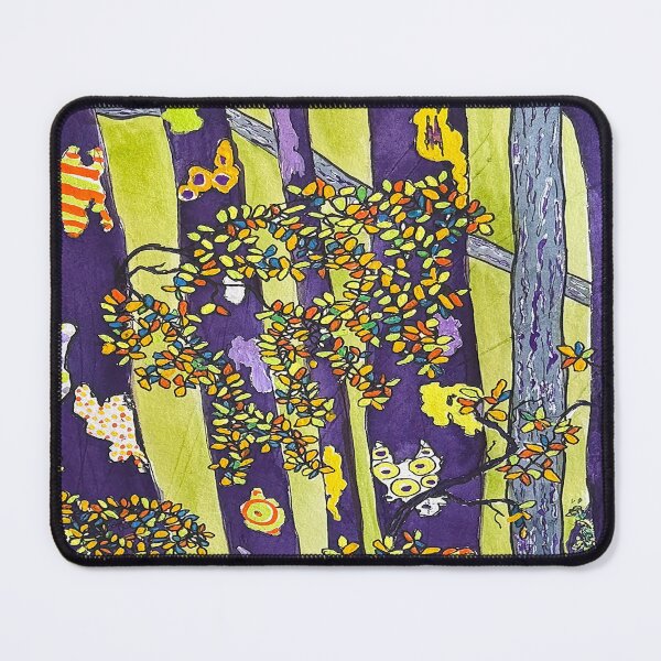 Item preview, Purple and Green Crazy Forest designed and sold by MoArtsGifts.