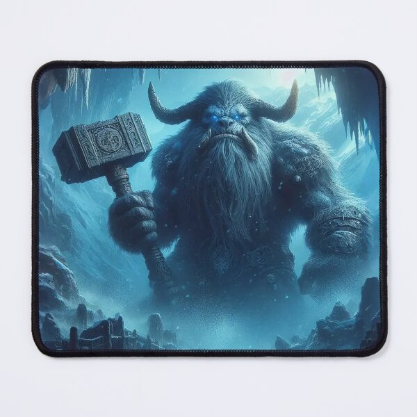 Item preview, Troll of the Frozen Cavern designed and sold by Rikr65-TrollArt.
