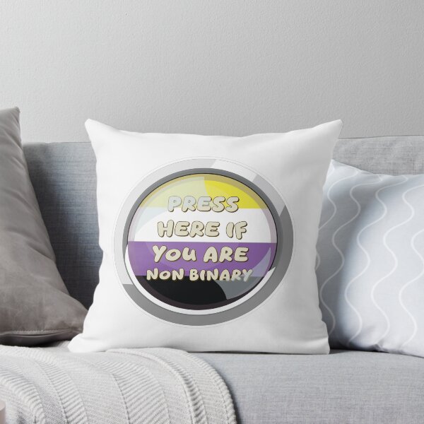 Item preview, LGBTQIA+ - Non Binary Button designed and sold by CC-ArtOnline.