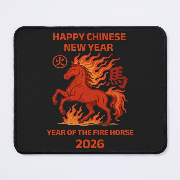 Item preview, Happy Chinese New Year 2026 (rdprint) designed and sold by Flavaprints4u.
