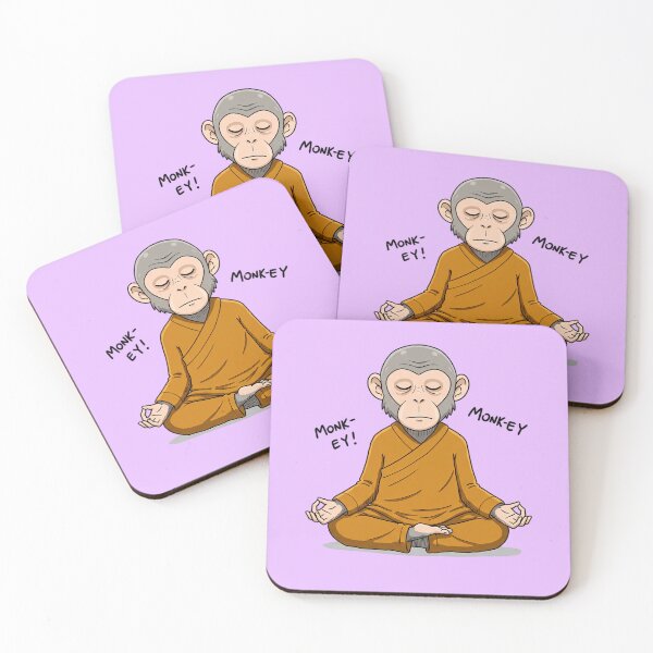 Item preview, Monk-ey - Monk - Monkey designed and sold by naveen-bisht.