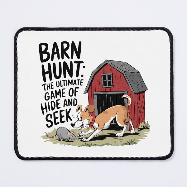 Item preview, Barn Hunt: The Ultimate Game of Hide and Seek – Dog Sport designed and sold by CuteDesignables.