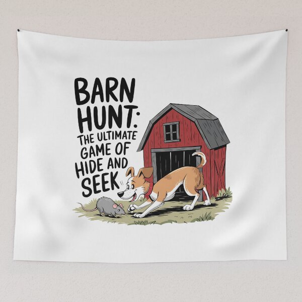 Item preview, Barn Hunt: The Ultimate Game of Hide and Seek – Dog Sport designed and sold by CuteDesignables.