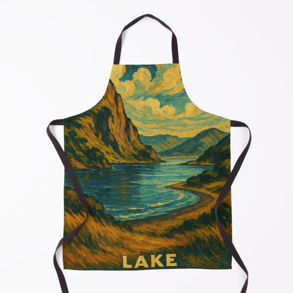 Item preview, Lake Whatipu – Tranquil Waters and Mountain Cliffs designed and sold by Places On Earth.