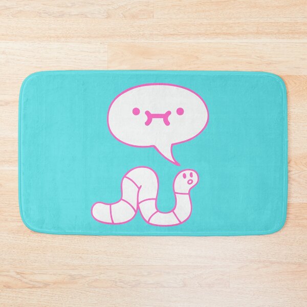 Item preview, Worm tho (pink worm version) designed and sold by Seagull Eat Chip.