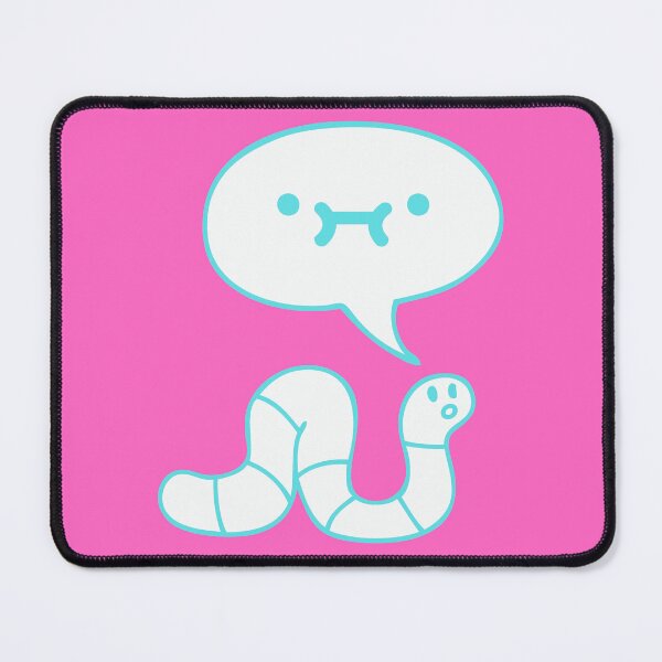 Item preview, Worm tho (blue worm version) designed and sold by Seagull Eat Chip.