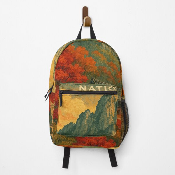 Item preview, Songnisan National Park – Autumn Forest and Peaks designed and sold by Places On Earth.