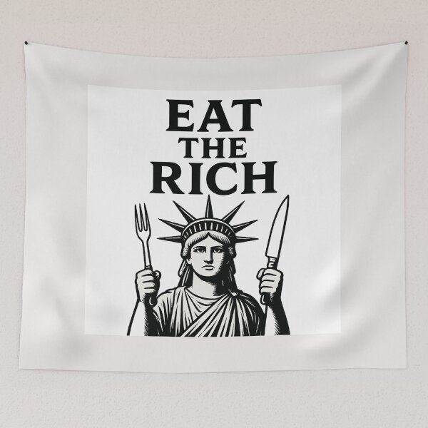 Item preview, Statue of Liberty Fights Oligarchy designed and sold by Horizon Made.
