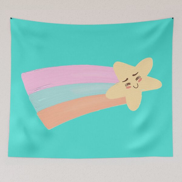 Item preview, Genki rainbow star (text-free) designed and sold by Seagull Eat Chip.