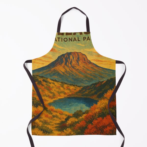 Item preview, Hallasan National Park – Volcanic Peak at Sunset designed and sold by Places On Earth.