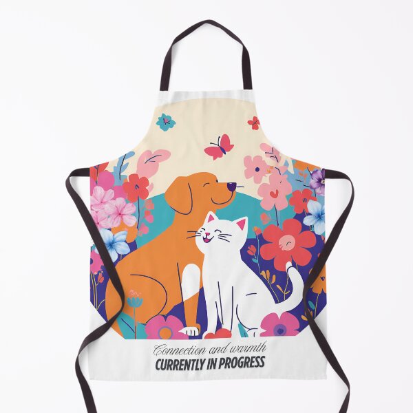 Item preview, Furry Friends Forever: Dog and Cat in Harmony designed and sold by SharpDigiDesign.