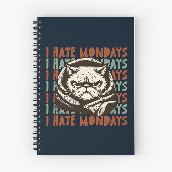 Item preview, Grumpy Cat, I Hate Mondays designed and sold by Hatitudeology.