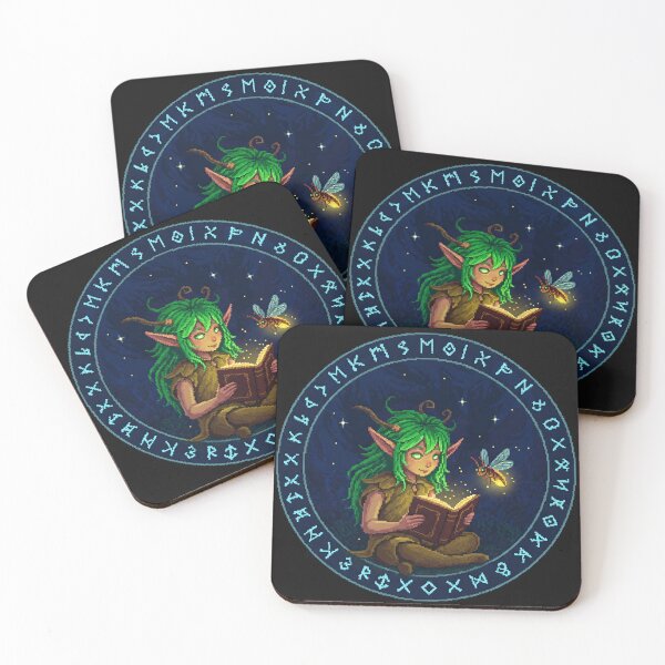 Item preview, Forest Spirit Reading by Glowlight designed and sold by PixCthulhu.