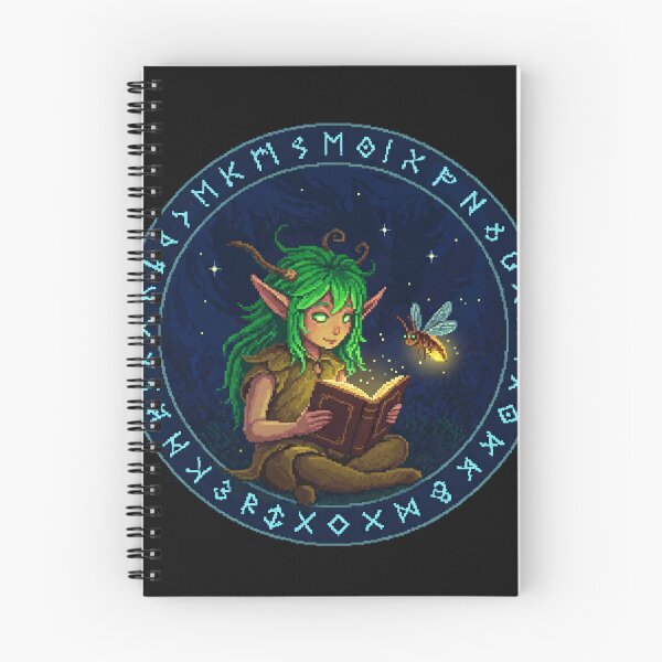 Item preview, Forest Spirit Reading by Glowlight designed and sold by PixCthulhu.
